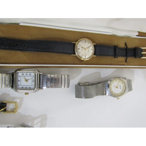 394 - WRIST WATCHES, Mappin & Webb lady's wrist watch, Rotary wrist watch and various others, 7 assorted w... 