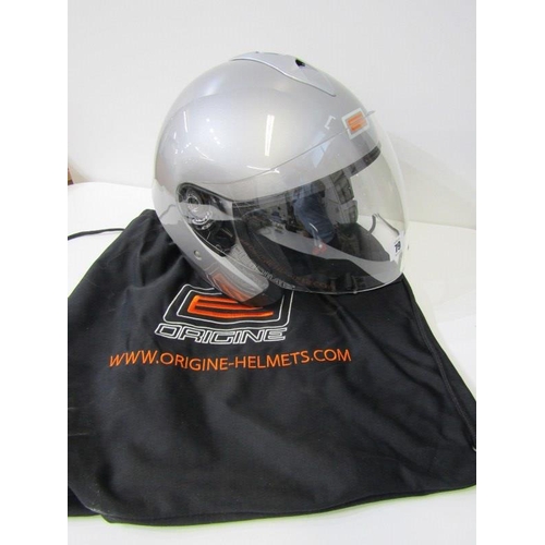 79 - RACING HELMET, by Origine with canvas bag 'unused'