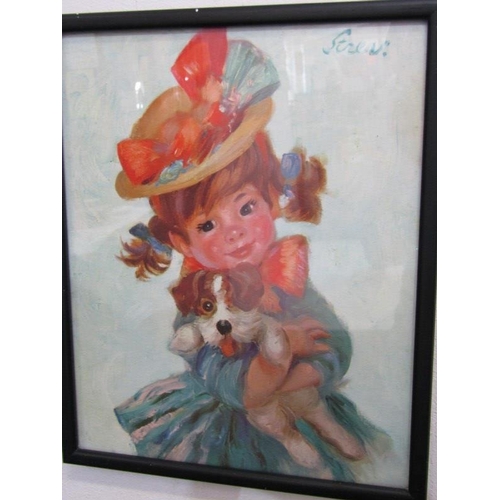 83 - RETRO, 4 framed print Child portraits by Strev