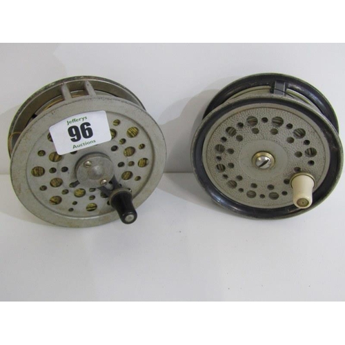 96 - ANGLING, collection of 4 fly fishing reels, including Rimfly