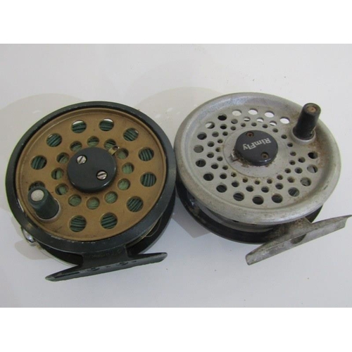 96 - ANGLING, collection of 4 fly fishing reels, including Rimfly