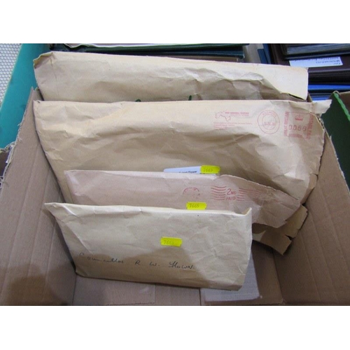 143 - KILOWARE, On paper in 4 envelopes in box