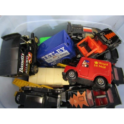 210 - MATCHBOX, shelf of Matchbox diecast vehicles; Superkings race support set, Superkings Peugeot 205, M... 