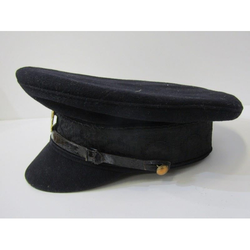 224 - CAPS - Ambulance Service cap by Bakers & Co, also British Red Cross Society emblem cap