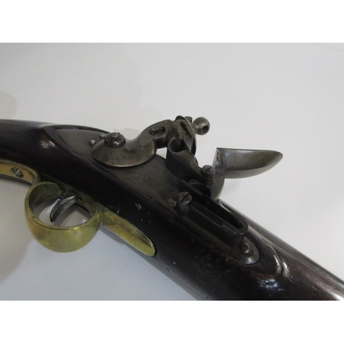 404 - MILITARIA, 18th Century flintlock pistol, East India Company flintlock pistol, circa 1780-1800, 40cm... 