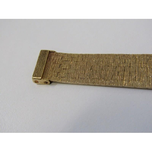 5 - GOLD BRACELET, bark effect 9ct yellow gold bracelet, 26.7 grams