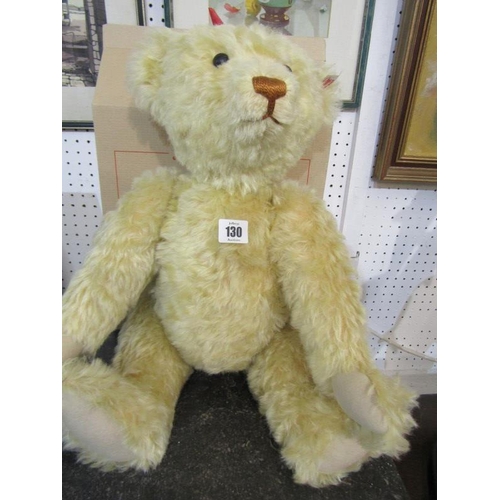 130 - STEIFF, replica old blonde teddy bear