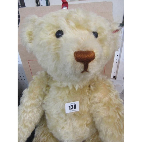 130 - STEIFF, replica old blonde teddy bear