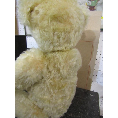 130 - STEIFF, replica old blonde teddy bear