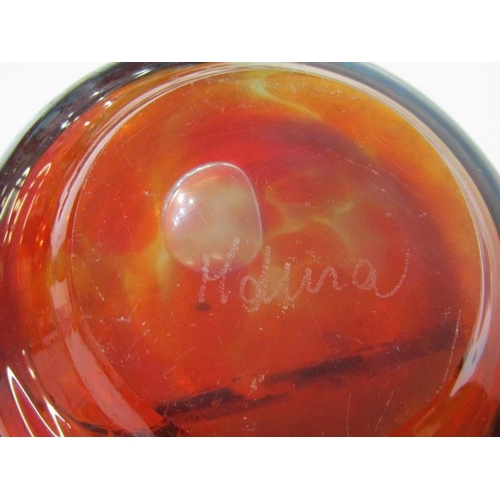 30 - MDINA GLASS, unusual 