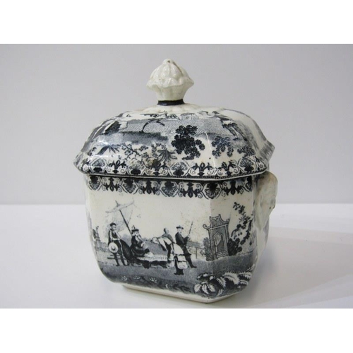 44 - ST IVES TOBACCO JAR, SET OF 6 Doulton 