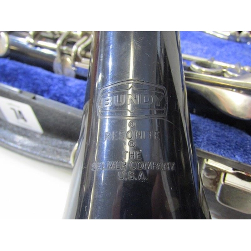 74 - CASED CLARINET, by Bundy