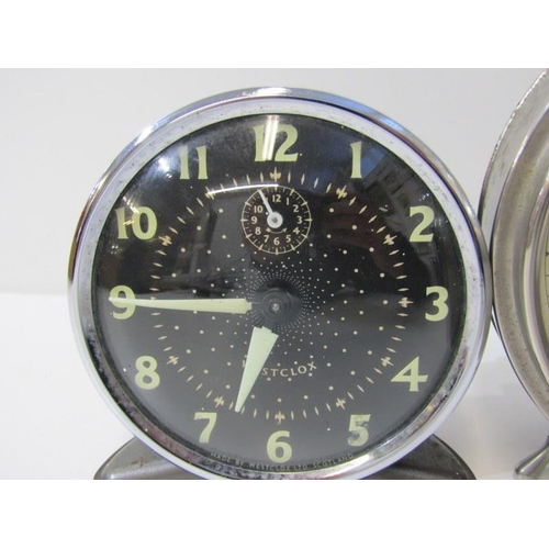 81 - VINTAGE ALARM CLOCKS, including Goliath repeater