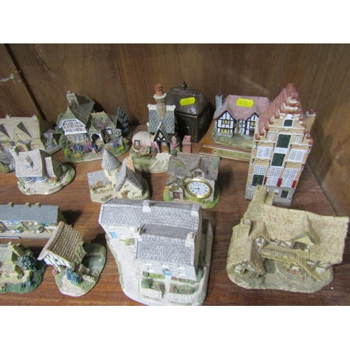 45 - MODEL COTTAGES, large collection of assorted model cottages