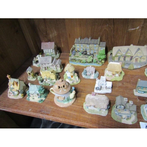 45 - MODEL COTTAGES, large collection of assorted model cottages