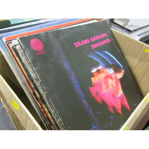 503 - LP RECORDS, good selection of 20 assorted records, including Black Sabbath, The Who, Rolling Stones,... 