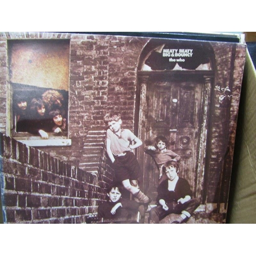 503 - LP RECORDS, good selection of 20 assorted records, including Black Sabbath, The Who, Rolling Stones,... 