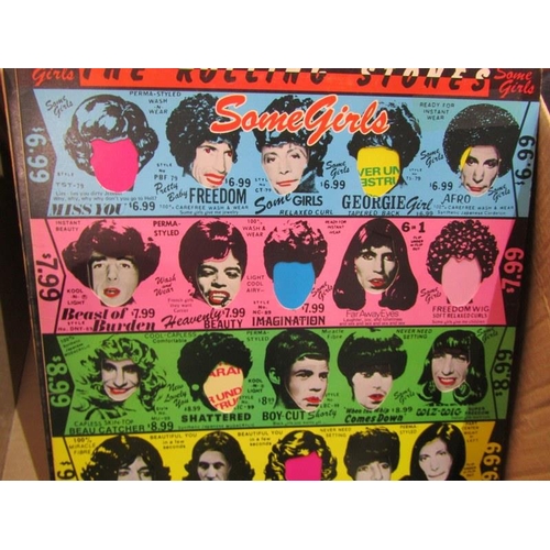 503 - LP RECORDS, good selection of 20 assorted records, including Black Sabbath, The Who, Rolling Stones,... 