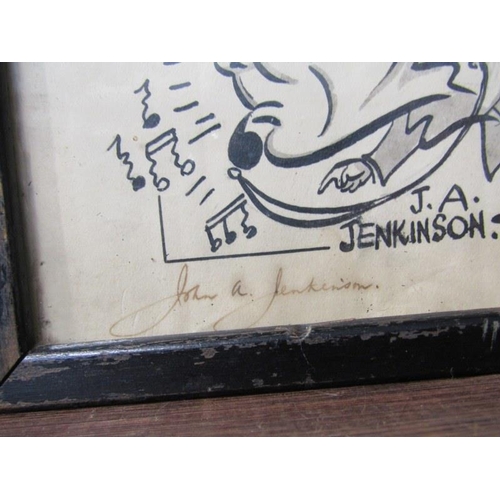 40 - J. A. JENKINSON, signed group portrait of Devon County Hockey Association, several autographed