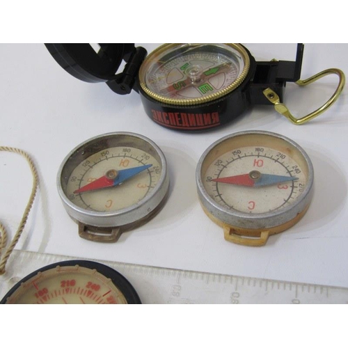 53 - POCKET COMPASSES, collection of 4 pocket compasses