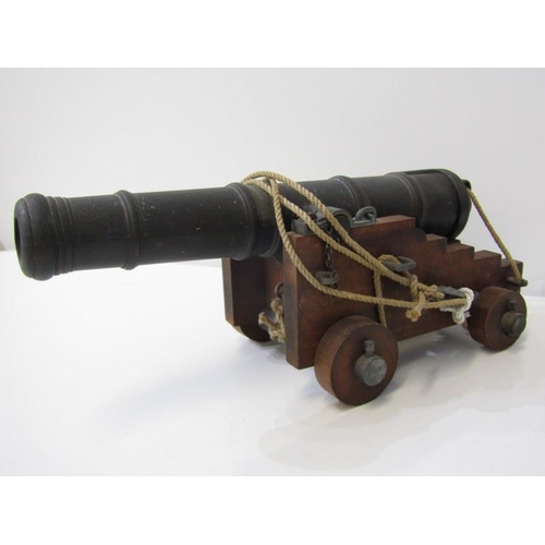 57 - MODEL CANNON, collection of 7 various model cannons
