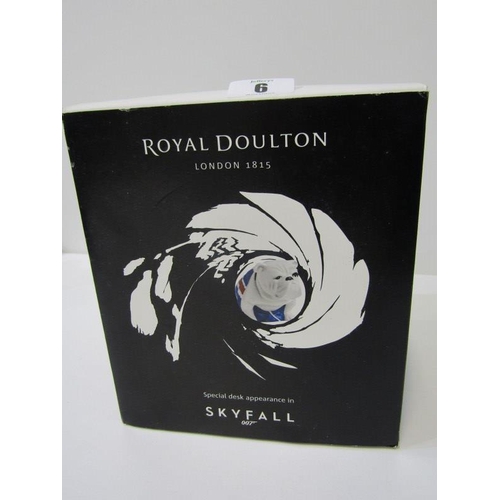 6 - JAMES BOND, Royal Doulton Skyfall Bulldog