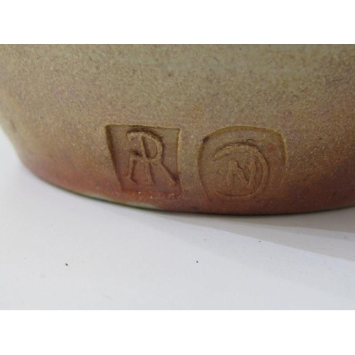 13 - STUDIO POTTERY, salt glazed jug by Nic Collins from Powdermills Pottery, Devon, with potter's mark, ... 