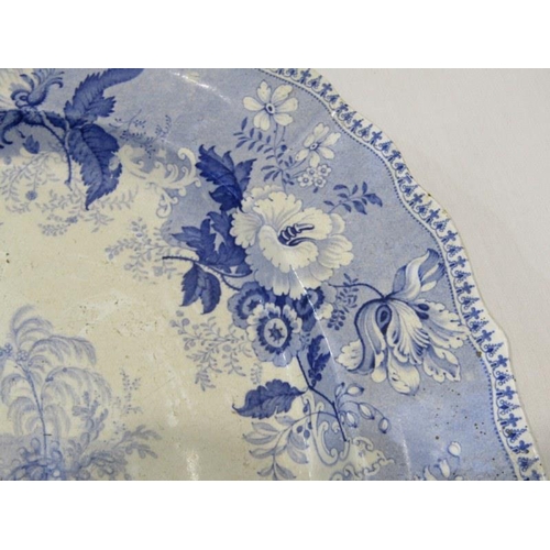 309 - 19th CENTURY BLUE TRANSFER WARE, Staffordshire 