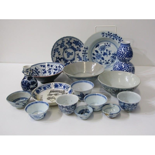 310 - ORIENTAL CERAMICS, collection of Chinese tableware to include some 18th Century and 19th Century, in... 