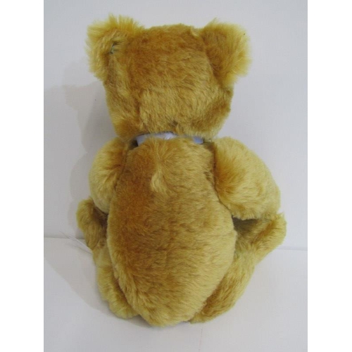 497 - STEIFF BEAR, 1960 replica mohair teddy bear, no 400049, 44cm height, with box and COA