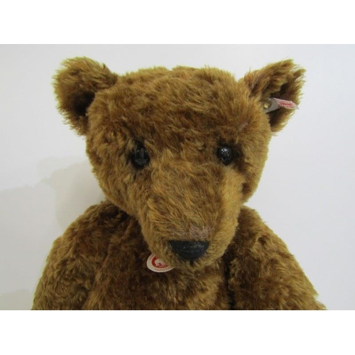 498 - STEIFF BEAR, Will the Auction Bear, mohair, no 681318, 65cm height, with COA