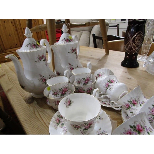 100 - ROYAL ALBERT TEA & COFFEE SET, Royal Albert 