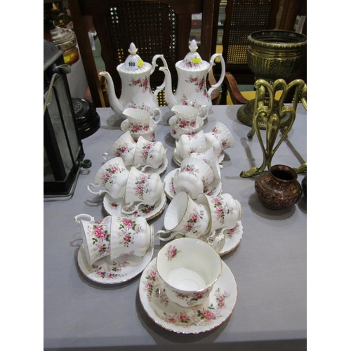 100 - ROYAL ALBERT TEA & COFFEE SET, Royal Albert 