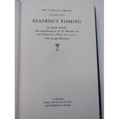 120 - FISHING, over 30 assorted reference books on advanced still water fly fishing, sea trout fishing, ga... 