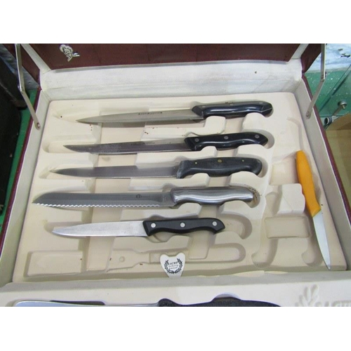 125 - CASED STEAK KNIFE SET