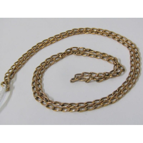 232 - GOLD NECKLACE, 26