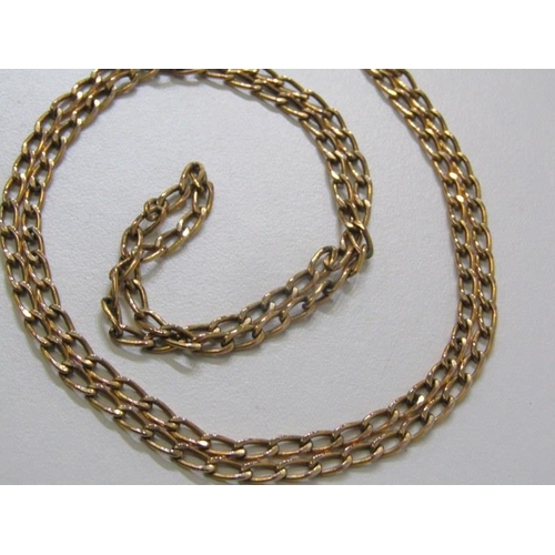 232 - GOLD NECKLACE, 26