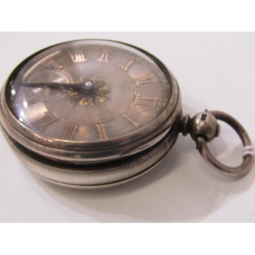 277 - PAIR CASED SILVER POCKET WATCH, with fusee movement, signed H Cross, engraved Brigg no 5985, with si... 