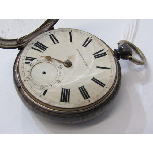 287 - SILVER PAIR CASED POCKET WATCH with fusee movement, movement stamped 