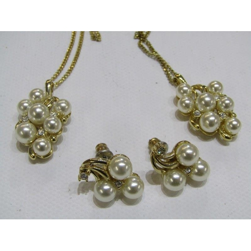 325 - PEARL NECKLACES AND COSTUME JEWELLERY, a selection of natural pearl and simulated pearl necklaces in... 