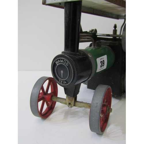 39 - MAMOD, Mamod steam traction engine, 26cm