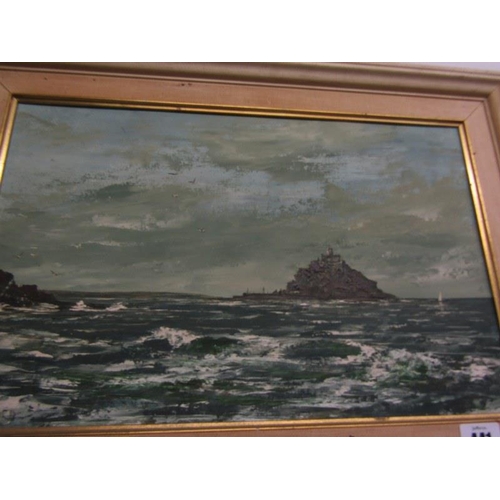 441 - NIGEL HALLARD, signed oil on board 