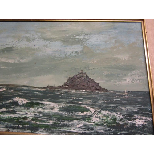 441 - NIGEL HALLARD, signed oil on board 