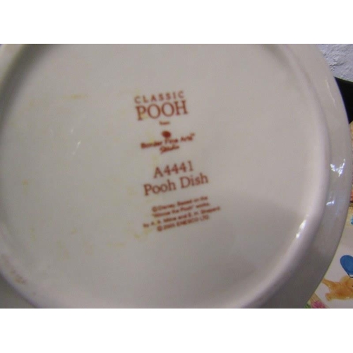 459 - WINNIE THE POOH, collection of border fine art tableware also cottage design teapots