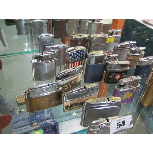 54 - RETRO CIGARETTE LIGHTERS, collection of 23 assorted cigarette lighters