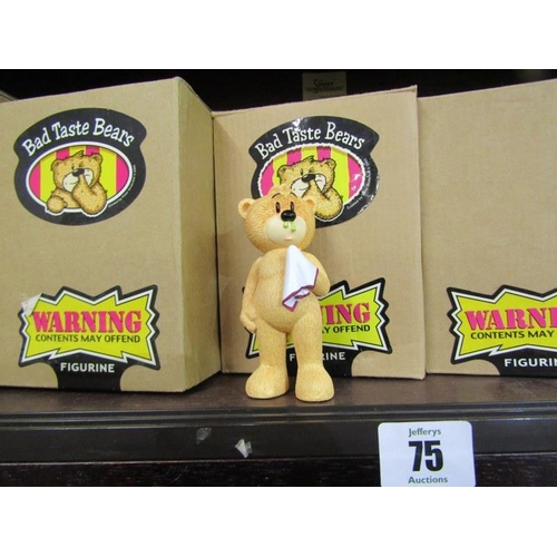 75 - BAD TASTE BEARS, approx 19 assorted Bad Taste Bear figures in boxes