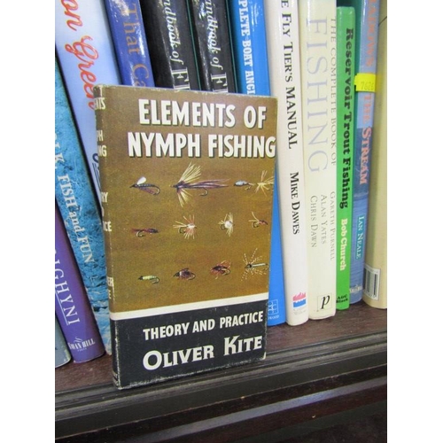 78 - FISHING, collection of reference books on various aspects of fishing, including fly fishing, trout f... 