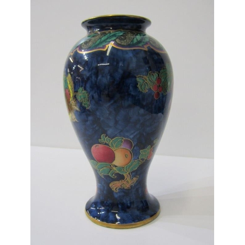 87 - CERAMICS, set of 6 Portmeirion ramekins, pair of oriental vase and 2 lustre glazed vases