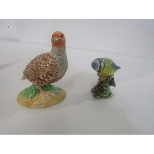 360 - BESWICK, collection of 6 assorted Beswick bird figures including pheasant, grouse, cockerel and 3 ga... 