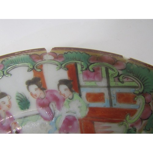 548 - ORIENTAL CERAMICS, selection of Canton famille rose patterned plates and pots